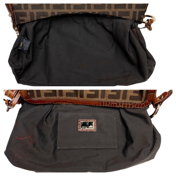 Fendi Zucca Small Chef Shoulder Bag - Picture 13 of 17